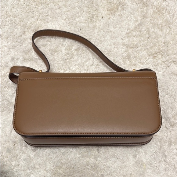 NWT 🎀Tory Burch Brown Leather Eleanor Shoulder Bag - Picture 2 of 15